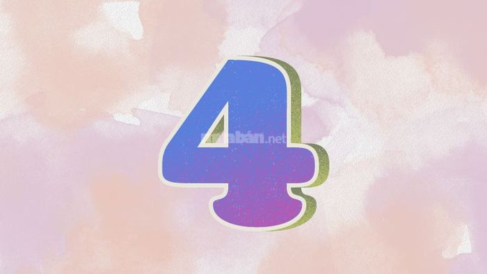Số chủ đạo 4 sẽ gặp nhiều may mắn trong việc cải thiện tình hình tài chính trong năm cá nhân số 5 – Nguồn: Internet