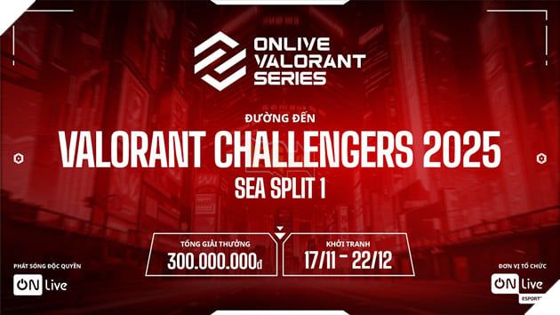 Giải Onlive VALORANT Series 2024: Tìm Kiếm Đại Diện Việt Nam Tham Gia VCT 2025 Đông Nam Á