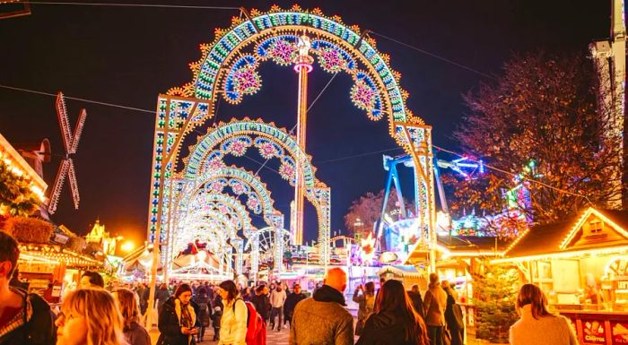 Hyde Park Winter Wonderland is hosted annually in the heart of London’s largest park.