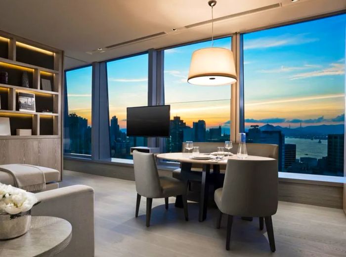 Stunning views of Victoria Harbour await at One96.