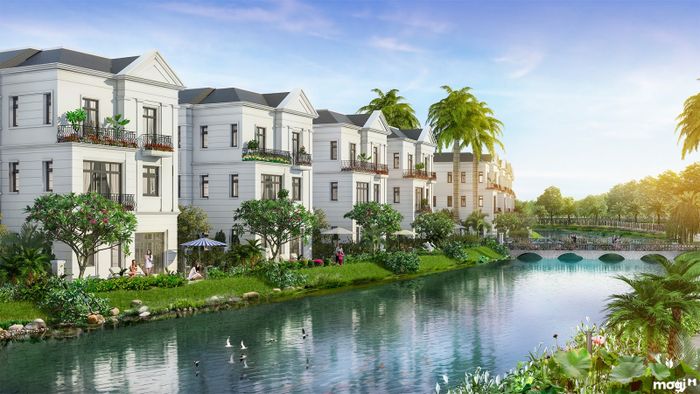 Biệt thự ven sông tại Long Biên là lựa chọn được nhiều khách hàng ưa chuộng