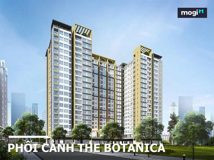 Hình ảnh phối cảnh của The Botanica.