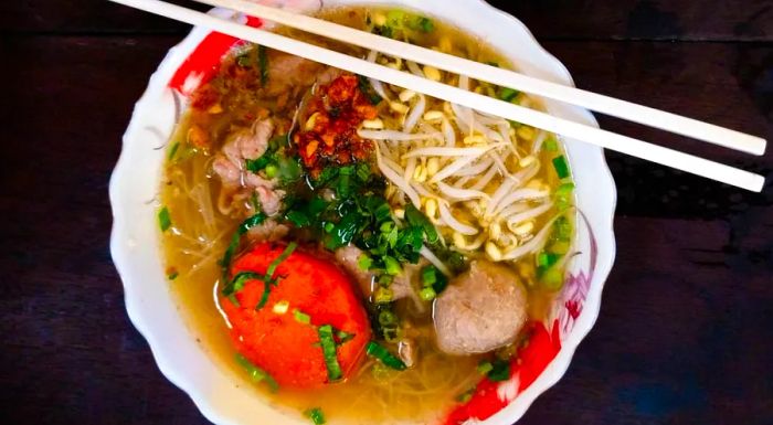 Kuy teav, a noodle soup, is believed to have been introduced to Cambodia by Chinese traders.