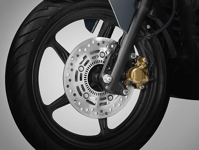 Hệ thống ABS trên xe Honda Air Blade 160 2023 trang bị cảm biến, bộ điều khiển và bơm thủy lực.
