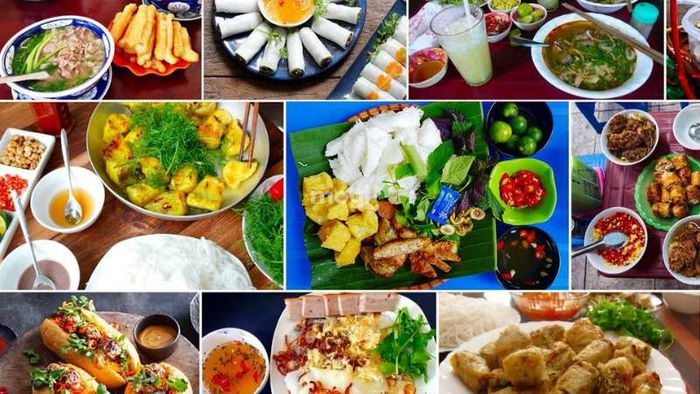 Khu ẩm thực tại chợ Hạnh Thông Tây với những món ăn đa dạng và hấp dẫn