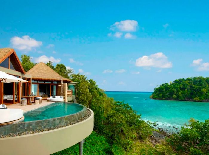 Nestled within Cambodia’s first marine reserve, Song Saa Private Island offers a tranquil and eco-conscious retreat.