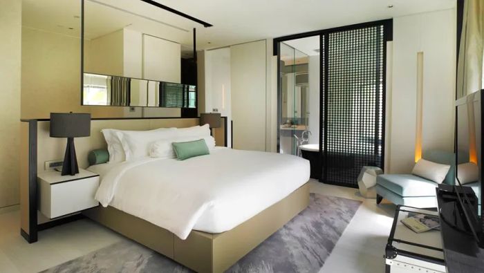 The Gabrielle and Camellia suites at Naumi pay tribute to the iconic Coco Chanel.