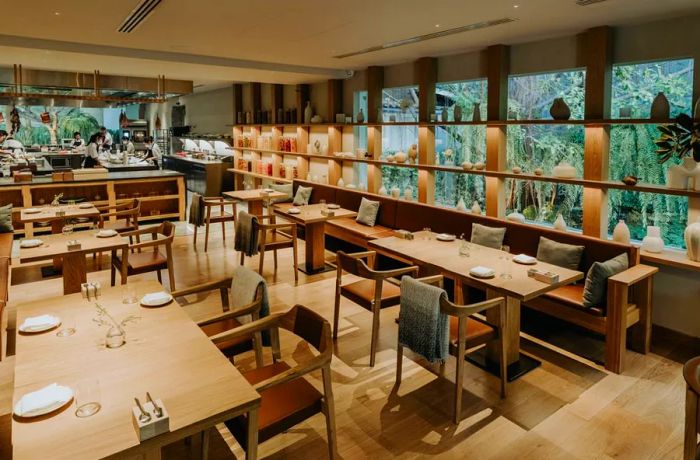 Villa Frantzen, located in Bangkok's Sathorn district, offers a casual take on Nordic cuisine with Asian influences.