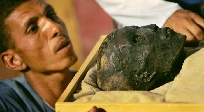 Tutankhamun passed away at the age of 18 or 19.