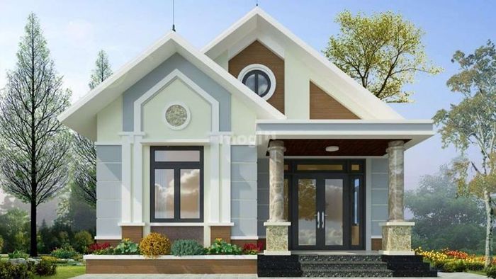 Mẫu nhà ống cấp 4 đẹp ở nông thôn