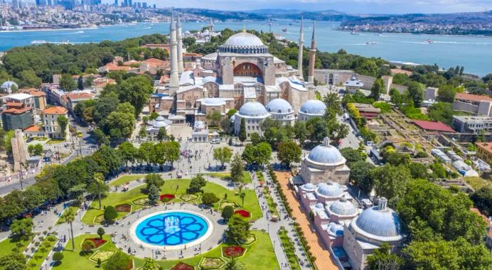 ‘When you're willing to pay, the conversation becomes much easier,’ India says, describing how Sienna Charles arranged private access to major global monuments for clients, including the Hagia Sophia in Istanbul, as seen here.