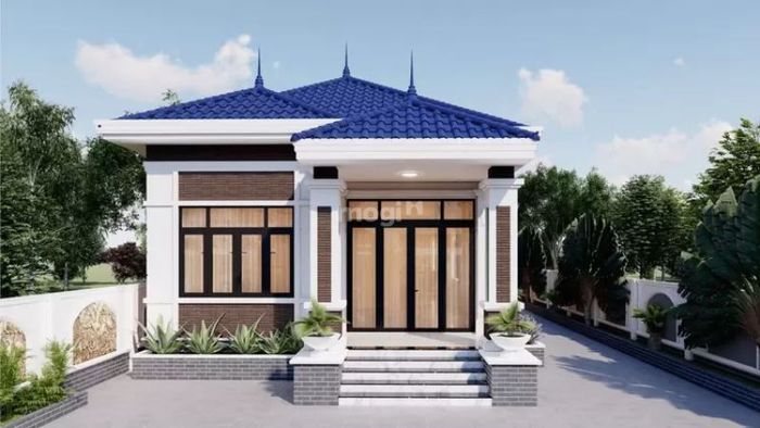 Mẫu nhà ống cấp 4 với 3 phòng ngủ rộng rãi, thoải mái cho gia đình