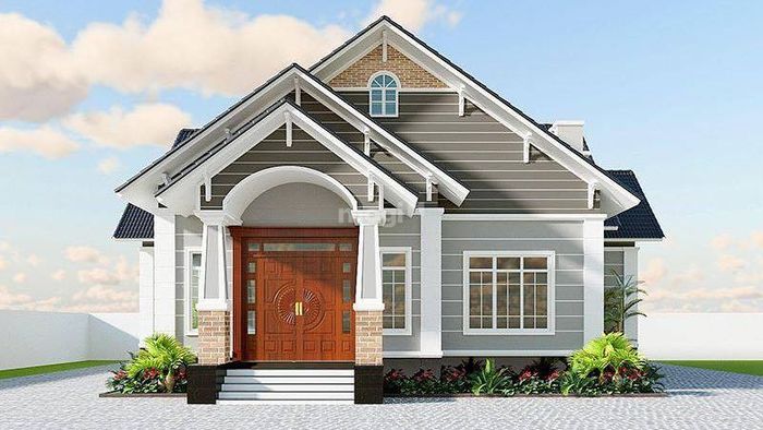 Mẫu nhà ống cấp 4 tại nông thôn phổ biến hiện nay