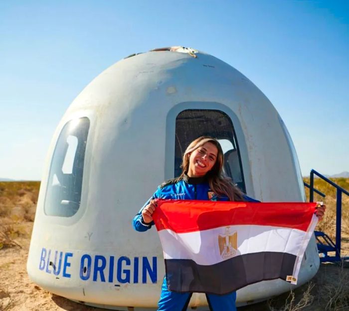 Sabry hopes to see more women from Egypt and Africa enter the space sector.