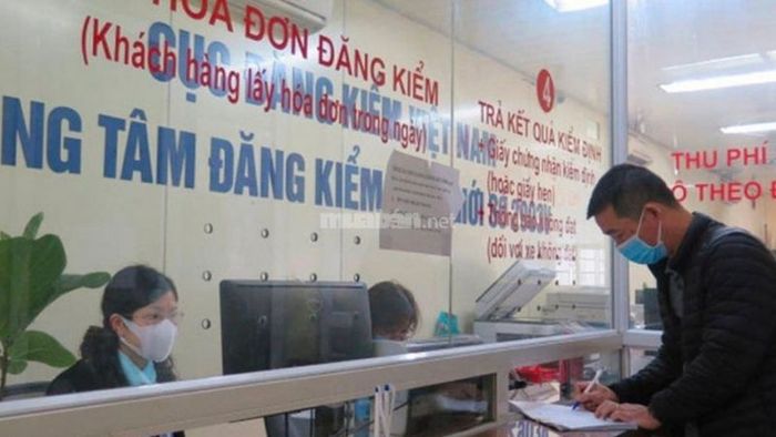 Quy trình các bước thủ tục trong đăng kiểm xe ô tô - Nguồn: Internet
