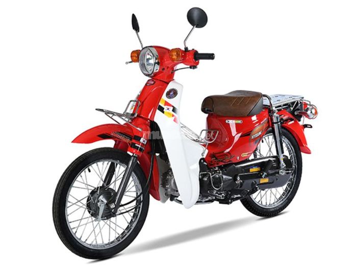 Xe Cub 81 Hyosung – Mẫu xe tuyệt vời cho những ai yêu thích phong cách retro và hiệu suất tiết kiệm nhiên liệu.