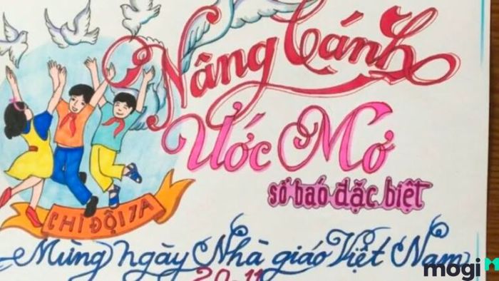 Báo Tường Ngày Nhà Giáo 20/11