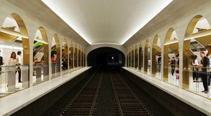 Le Terminus will be an underground dining experience spread across two platforms.