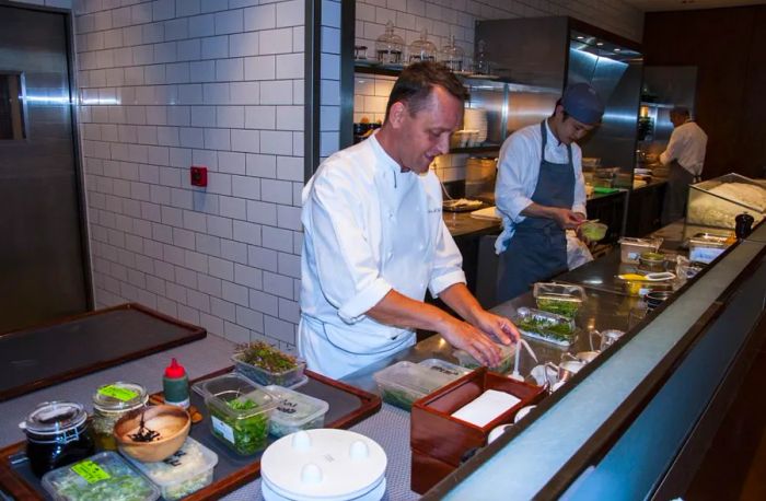 Robin Zavou, executive chef at the Mandarin Oriental Hong Kong.