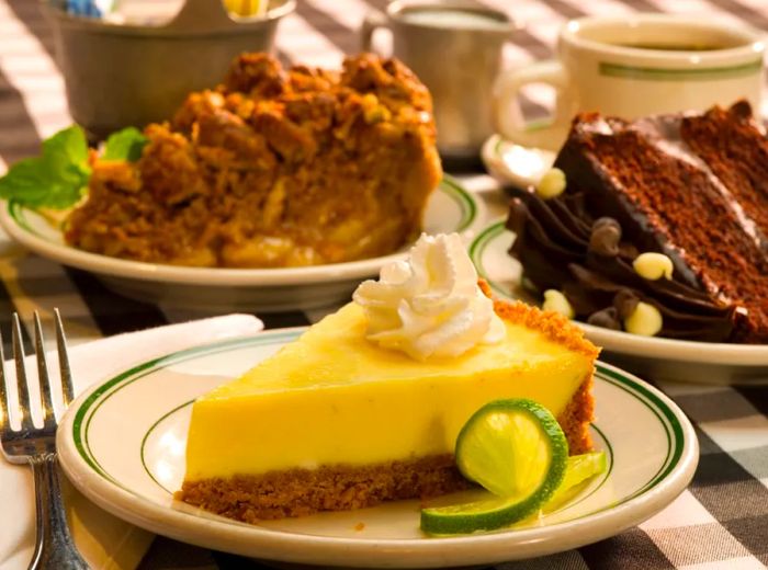 Key lime pie is a beloved fixture on menus throughout South Florida.