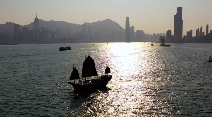 Dukling continues to sail proudly across Victoria Harbour.