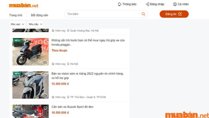 Trên trang web Mytour, các thông tin về các dòng xe máy cũ, giá rẻ được cập nhật thường xuyên, giúp người mua dễ dàng tìm kiếm những lựa chọn phù hợp với nhu cầu và ngân sách của mình.