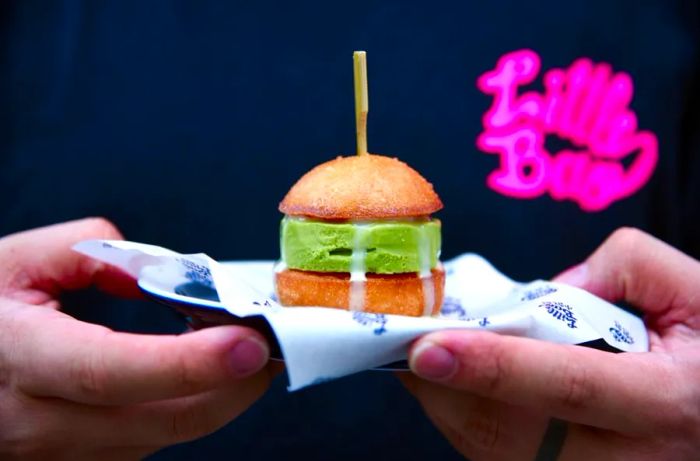 Little Bao reimagines traditional Chinese sandwiches with creative twists.