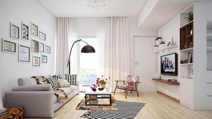 Thiết kế nội thất chung cư nhỏ 50m2 phong cách Nhật Bản
