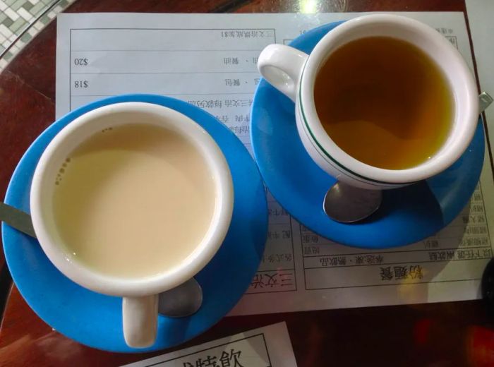 Milk tea is a cornerstone of Hong Kong's cha chaan teng diners.