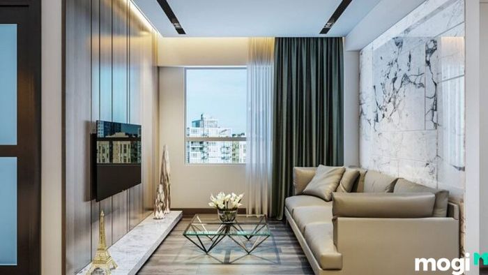 Mẫu thiết kế chung cư nhỏ 50m2 theo phong cách Nhật Bản tối giản, tinh tế