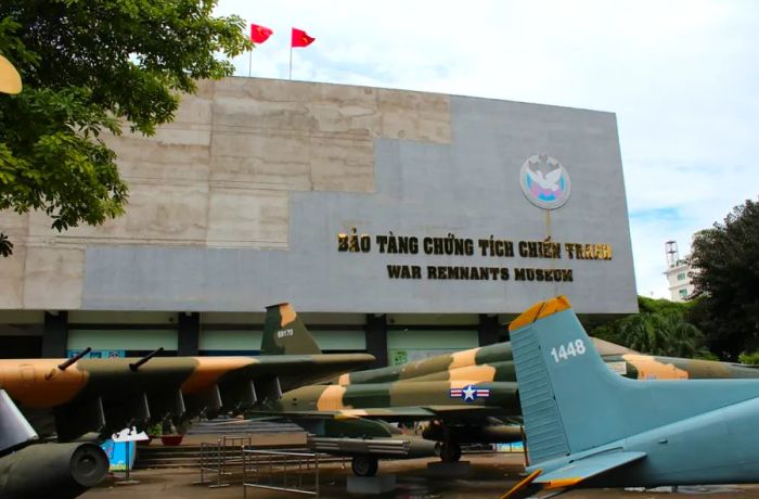 Ho Chi Minh City's War Remnants Museum first opened its doors in 1975.