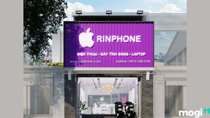 Thiết kế mặt tiền cửa hàng điện thoại nhỏ sao cho nổi bật và thu hút khách hàng ngay từ cái nhìn đầu tiên