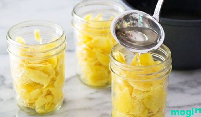 Chỉ Cần 4 Bước Đơn Giản Bạn Đã Có Ngay Hũ Giấm Gừng Ngon Miệng