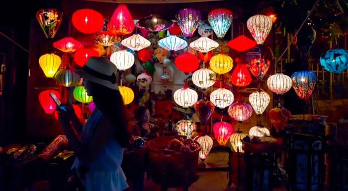 Hoi An is renowned for its exquisite handmade lanterns.