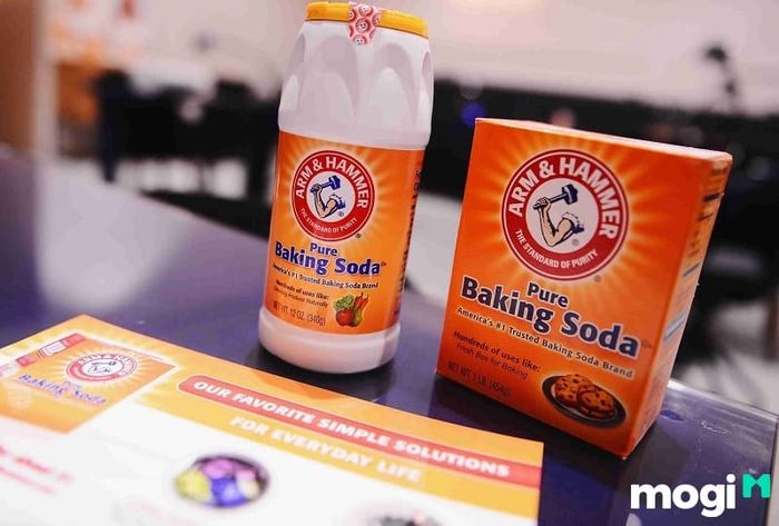 Baking soda hiện đang được bày bán phổ biến trên thị trường