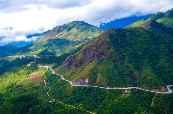 Northern Vietnam is renowned for its rugged mountainous terrain.