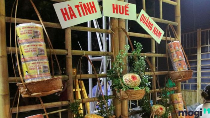 Trang trí gian hàng ẩm thực tại trường học đẹp mắt
