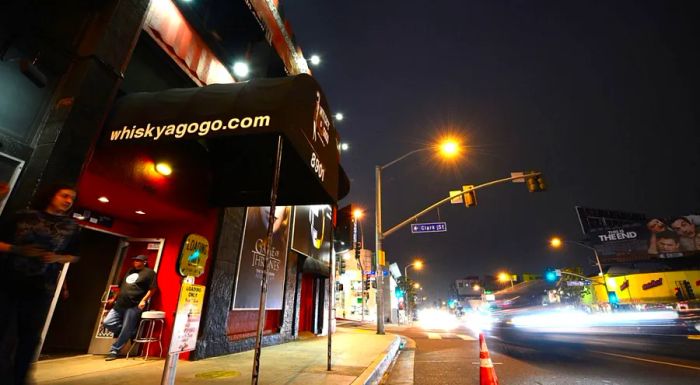 The Whisky A Go Go is a legendary fixture on the Sunset Strip.