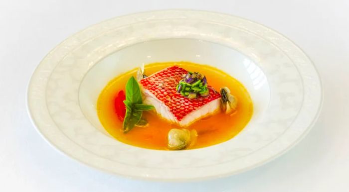 At Don Alfonso in Helena Bay, the focus is on Italian cuisine with a unique New Zealand twist.