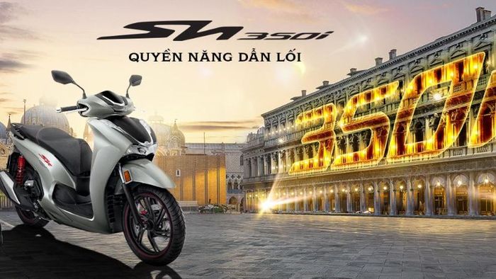Giá lăn bánh xe SH350i 2023