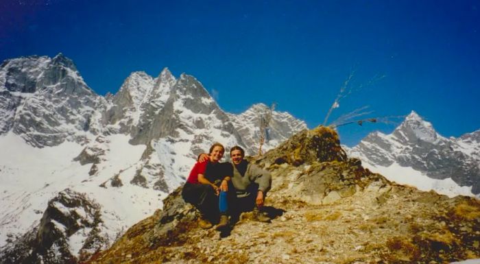 Here are Mandy and Lee on their journey to Everest Base Camp.