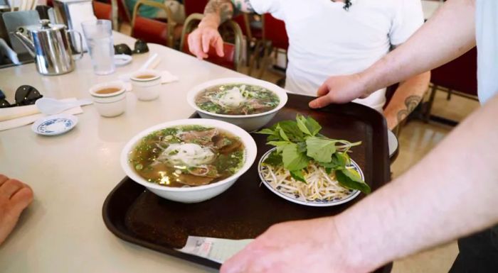 Pho 75 offers over 20 different varieties of its signature Vietnamese soup.