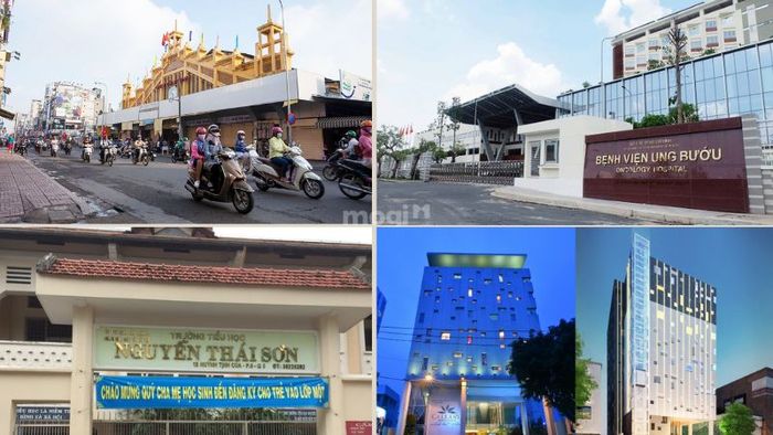 Tiện ích trong khu vực xung quanh