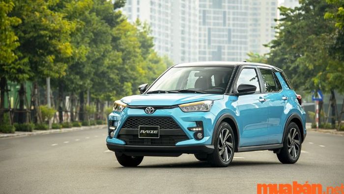 Toyota Raize – xe 5 chỗ gầm cao