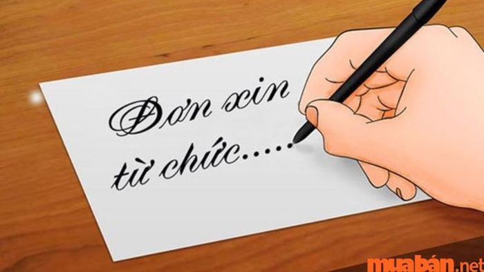 Mẫu đơn xin từ chức mới nhất năm 2023