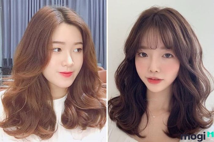 Tóc Xoăn Sóng Lơi Ngang Vai – Kiểu Tóc Mềm Mại, Tự Nhiên
