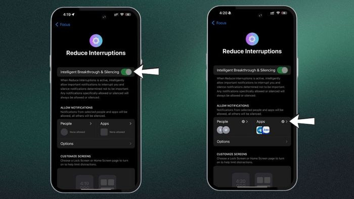 Hướng dẫn sử dụng tính năng Giảm gián đoạn trên iPhone hiệu quả - Các bước tiếp theo