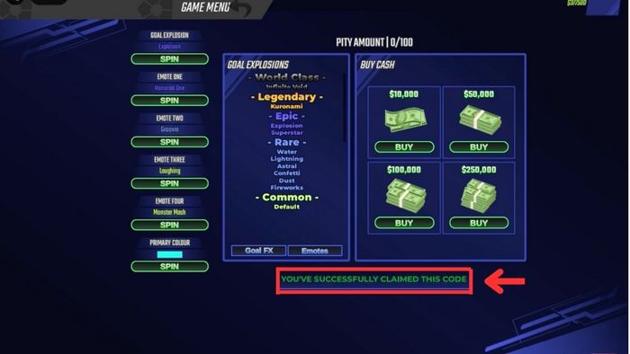 Hướng Dẫn Nhập Code Skillful Roblox - Bước 4