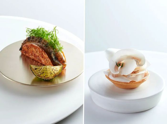 Mosu Seoul offers groundbreaking dishes with no limits on creativity.