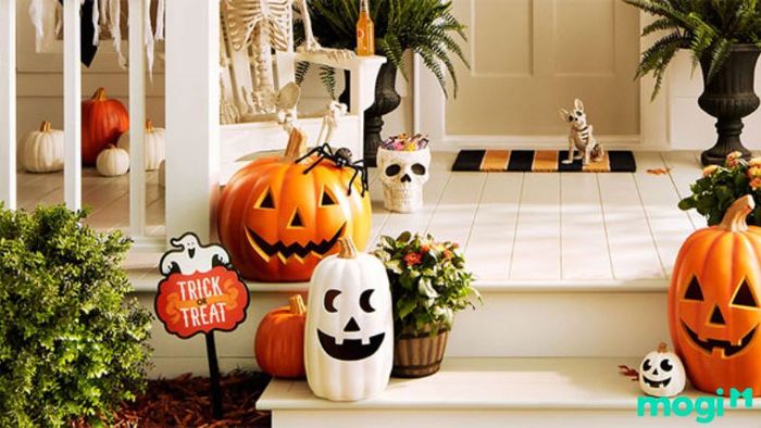 Cách trang trí Halloween cho quán cafe